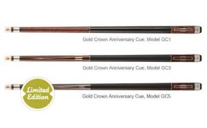 50th Anniversary Gold Crown Cue Collection